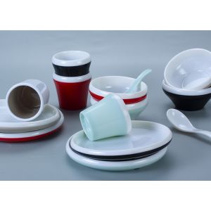 Buy cheap SGS Approved Eco Friendly Hand Polished Melamine Dinnerware Set from wholesalers