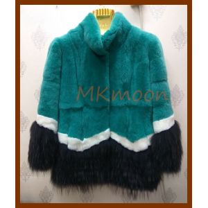 Buy cheap Rabbit fur coat  -R128# from wholesalers