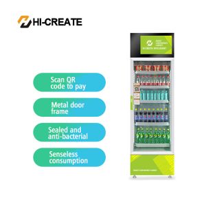 Automatic intelligent combination of cheap snacks drinks pizza vending machine