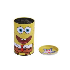 Buy cheap Three Part Easy Rotate Custom Tin Cans CMYK Printing product