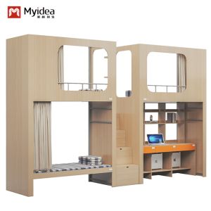 Buy cheap Three Person Apartment Bed With Shared Stairs from wholesalers