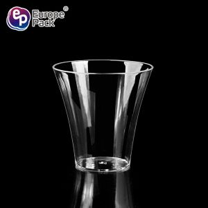 Disposable plastic tableware clear 85ml dessert cups mini for party