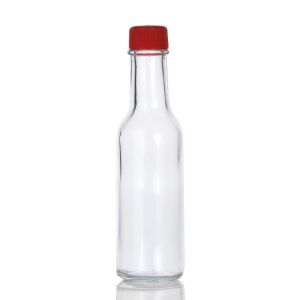 Buy cheap Mini Empty Chilli Tomato Hot Sauce Bottles with Plastic Lid from wholesalers