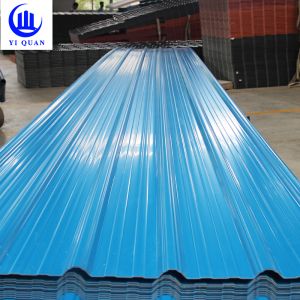 Buy cheap UPVC Roofing Sheet 1.5mm-2.8mm Thickness Trapezoidal Wave Design from wholesalers