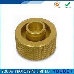 Buy cheap 0.05mm Accuracy CNC Turning Service Rapid Prototyping Brass Part With Knurling from wholesalers