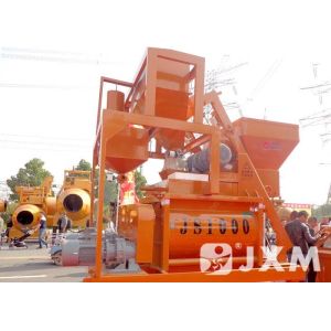 Buy cheap 19.5r/Min 1000L Twin Shaft Concrete Mixing Machine from wholesalers
