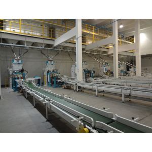 Buy cheap Servo Motion Multifunction Automated Packaging Lines Converying Robot Palletzing System from wholesalers