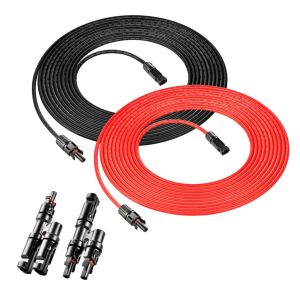 Buy cheap Black / Red Connector Solar Panel Extension Cable H1Z2Z2-K Cable Type 1500V Voltage from wholesalers