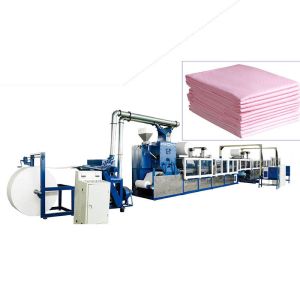 Buy cheap 380V 50HZ 0.5m Width Underpad Making Machine 58KW Non Woven from wholesalers