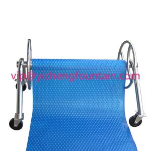 Above Ground Manual Roller Swimming Pool Accessories SS304 / Aluminum Material 5