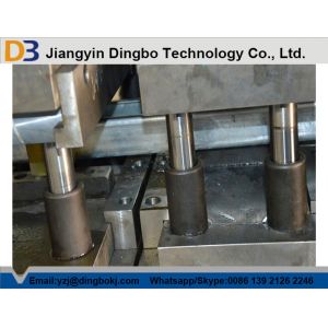 Buy cheap Guide Pillar Beam Purlin Roll Forming Machine Gearbox Driven from wholesalers