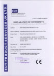 Wenzhou Tianye Plastic Machinery Co., Ltd. Certifications