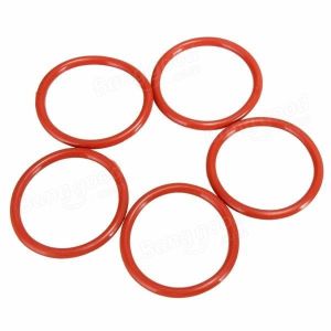 High Performance Silicone Gasket Ring Hot Pressing Molding , Temperature -50℃
