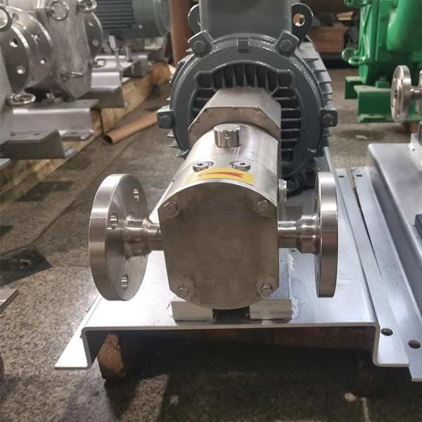 Buy cheap Portable Rubber Hazardous Material Lobe Pump Explosion Proof from wholesalers