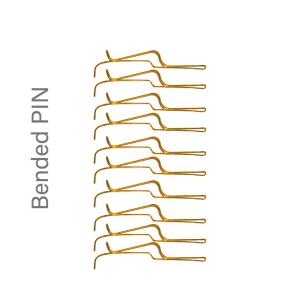 Buy cheap BeCu C17200 Bend PIN 0.25mm Thickness Au Plating Lightweight from wholesalers