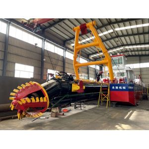 Buy cheap Low Speed Sand Dredger Machine for Riverbed Sand Mining with a Clear Water Flow Rate of 3500m ³ and a 18 inch Conveying from wholesalers