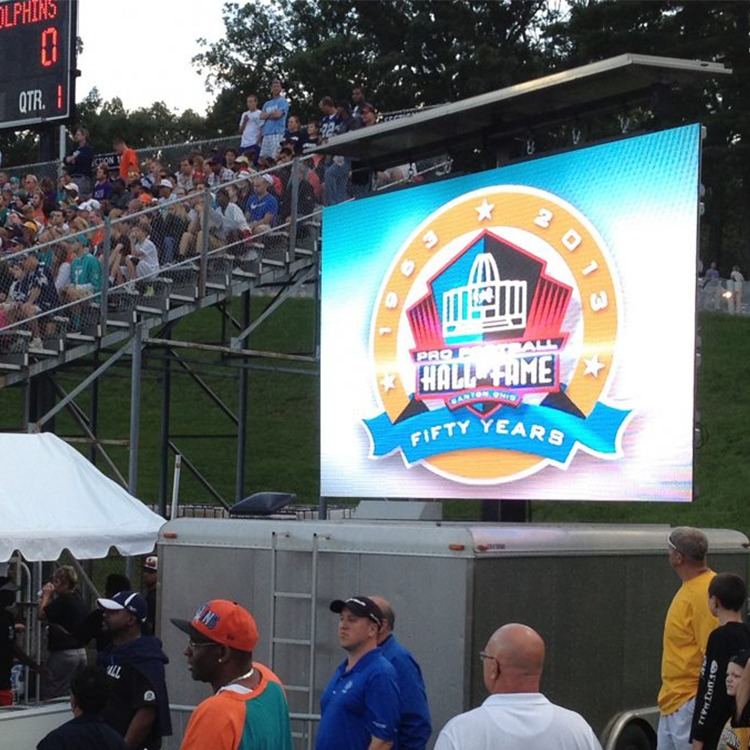 Buy cheap Outdoor LED Display Screen with 500*1000mm Custom Size Aluminum Cabinet and 2 Years Warranty for High Refresh Rate 1920Hz-3840Hz from wholesalers