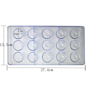 Buy cheap Dubai Chocolate Mould Custom Chocolate Molds Dishwasher Safe from wholesalers