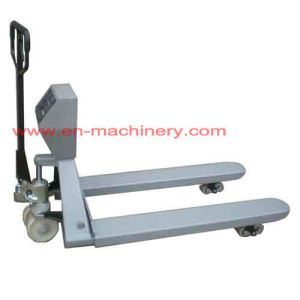 Buy cheap Manual Hydraulic Hand Pallet Trucks with CE with Metal Lifting Tool from wholesalers