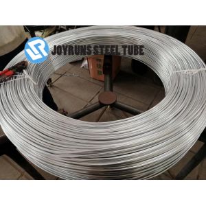 Buy cheap EN10139 DC04 Single Wall Tube , Steel Pipe 10mm Zinc Coated Coil Tubing from wholesalers