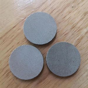 2 - 200um Filter Perforated Metal Mesh Screen , Perforated Mesh Sheet