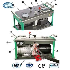 Buy cheap PVDF PE Manual Butt Fusion Welding Machine Equipment With Temperature Control System from wholesalers