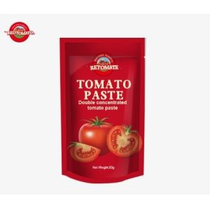 Buy cheap 50g Stand-Up Sachet Of Tomato Paste Complies With ISO HACCP And BRC Standards Ensuring Compliance With Factory Pricing from wholesalers