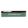 STN Yellow Green Transflective Lcd Module / 20x2 Lcd Display for sale