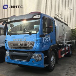 Buy cheap NEW HOWO TX 15cbm Septic Fecal Suction Tank Vacuum Tanker Truck Price from wholesalers