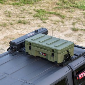 Buy cheap Camping Carry Car Roof Box 66L Capacity LLDPE Material Customized from wholesalers