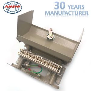 Buy cheap 10 Pairs Metal Distribution Box With Earthing System with LSA Profile Module from wholesalers