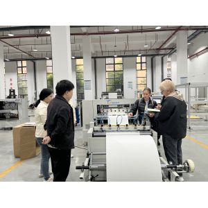 Buy cheap High Quality CNC Pleating & Slitting Paper Folding Machine Full-Automatic Production Line with Knife Type Grade Automatic from wholesalers