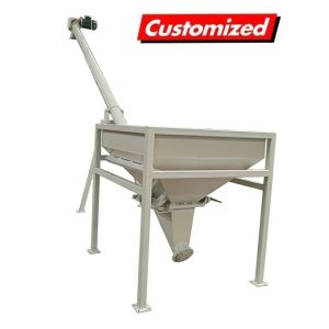 Buy cheap Carbon Steel Inclined Screw Feeder Professional For Grain Powder Conveying from wholesalers
