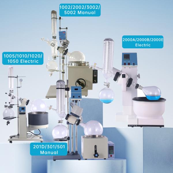 Quality Distillation Using Laboratory Alcohol Rotary Evaporation Equipment for sale