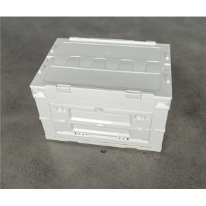 Durable and Versatile 70L Plastic Crates in White Color for Various Applications