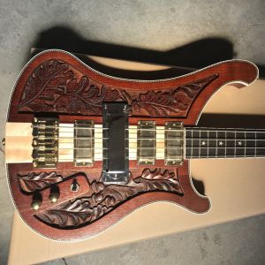 2018 new style high quality custom of carving high-quality custom 4 string bass