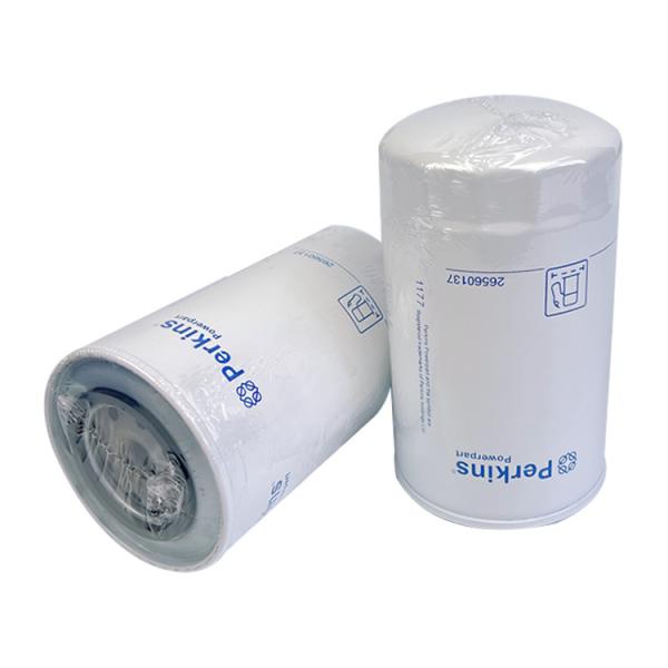 Quality Perkins Diesel Engine Accessories 26560137 Fuel Filter For Engineering Machine for sale