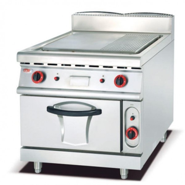 Buy cheap 70kg Explosion proof Gas Griddle With Oven 300 degree from wholesalers