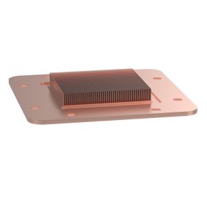 Buy cheap Customized Copper Fin Heatsink OEM Skiving With Passiviation from wholesalers