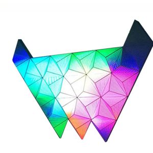 Buy cheap High Brightness Indoor 3d LED Triangular DJ Screen for Nightclub Stage Pub Visual Effects from wholesalers