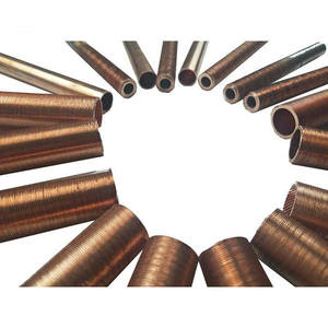 Buy cheap DELLOK Pass Roller Copper Aluminium Alloy 19FPI Low Fin Tubes from wholesalers