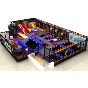 Buy cheap 12FT 14FT 15FT Trampoline Park Manufacturer Fade Resistant Trampoline Amusement Park from wholesalers