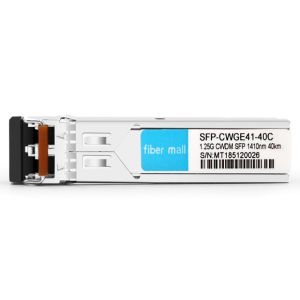 Buy cheap Cisco CWDM-SFP-1410 Compatible 1.25G CWDM SFP 1410nm 40km LC SMF DDM Transceiver Module from wholesalers