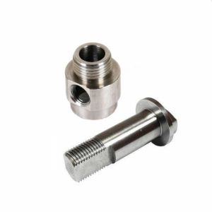 Perfect Tolerance Steel Pipe Couplings / Transmission Parts CNC Machined Turning