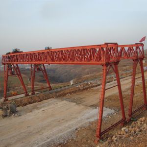 Bridge Erecting Launching Crane , 200T Double Girder Gantry Crane