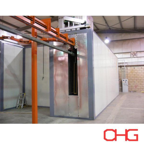 Customizable Overhead Conveyor System Automatic Electrostatic Powder Coating