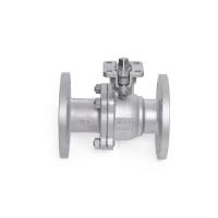 Buy cheap PN16 High Mounting Pad 2PC Full Port Ball Valve , Floating CF8 DN50 Ball Valve product