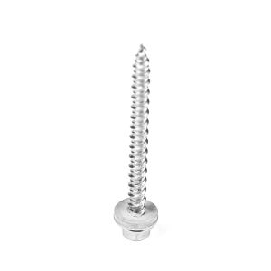 Buy cheap Plain Finish Hex Head Taiwan Chipboard Screw SUS304 Stainless Steel ISO Standard from wholesalers