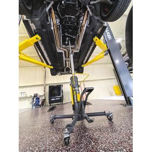 Buy cheap 1Ton heavy duty high lift double ram Telescoping gear box transmission Jack from wholesalers