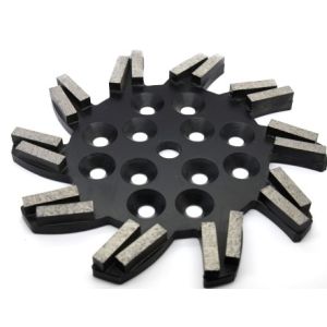 Buy cheap 10”Double Seg Diamond Grinding Head Fast Grinding For Floor Grinders from wholesalers